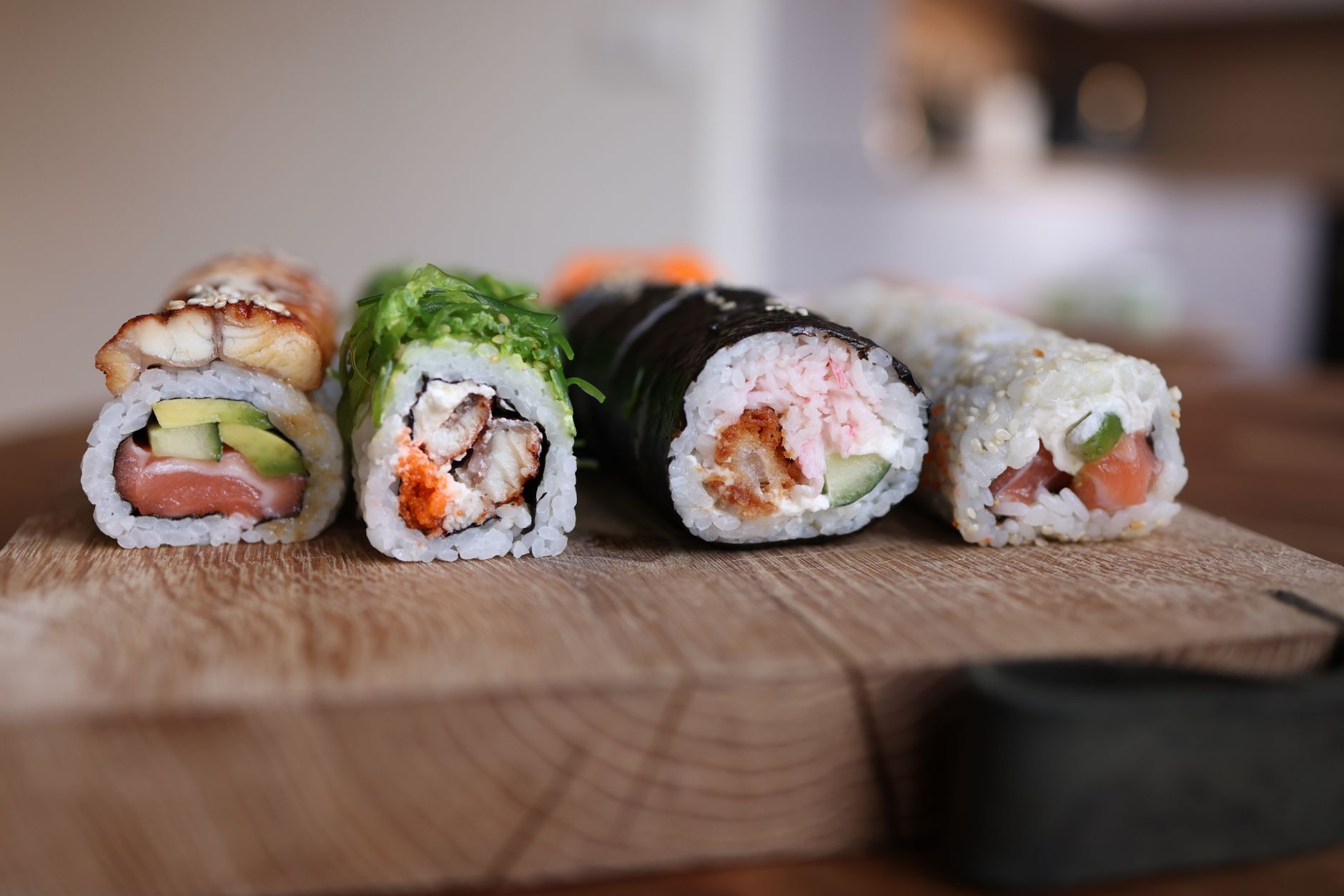 Maki sushi rolky