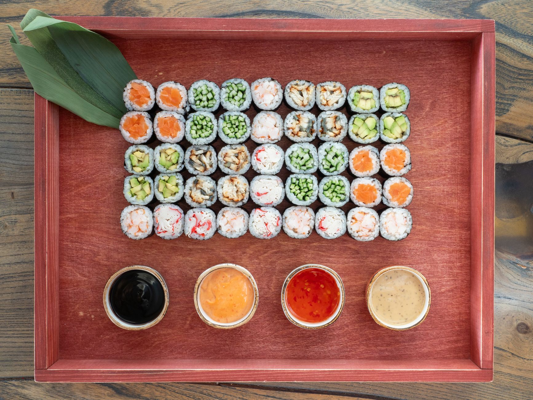 Sakurao set — tanier s 24 kusmi sushi